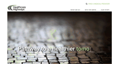 Desktop Screenshot of healthcarehighways.com